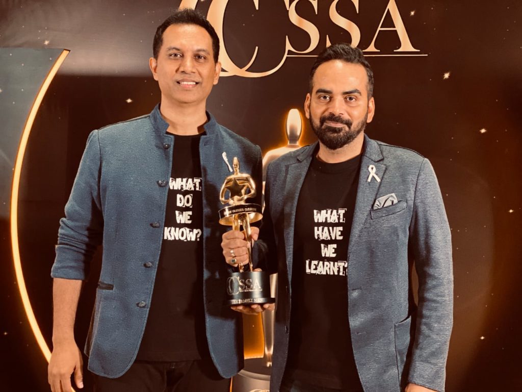 Raj & DK win Best Series for The Family Man.