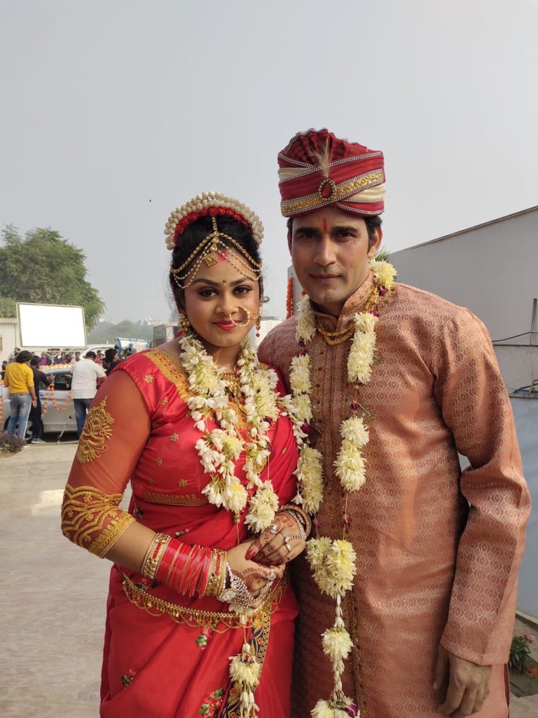 #Bhojiwood लखनऊ में शाही अंदाज में अयाज खान ने तनुश्री से की शादी